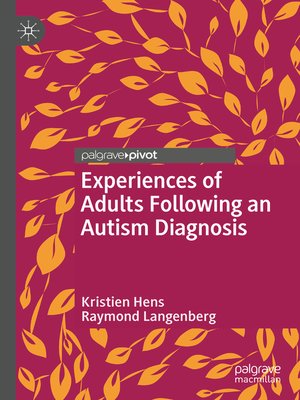 cover image of Experiences of Adults Following an Autism Diagnosis